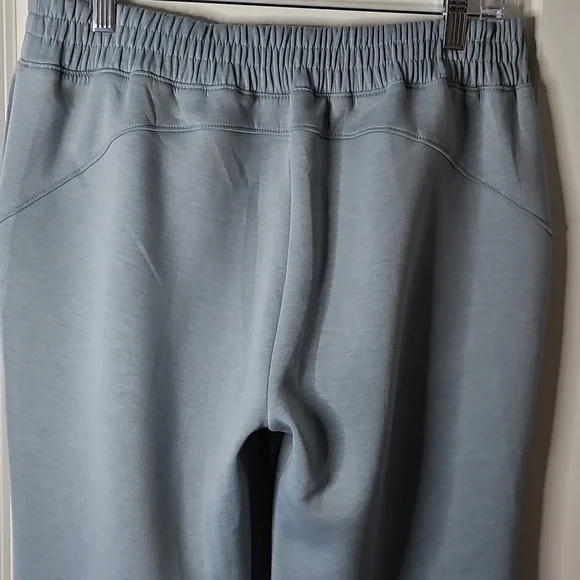 Dear Scarlett Flare Leg Pants 1X Blue Stretch Lounge Modern Casual Relaxed NWT - Picture 7 of 15